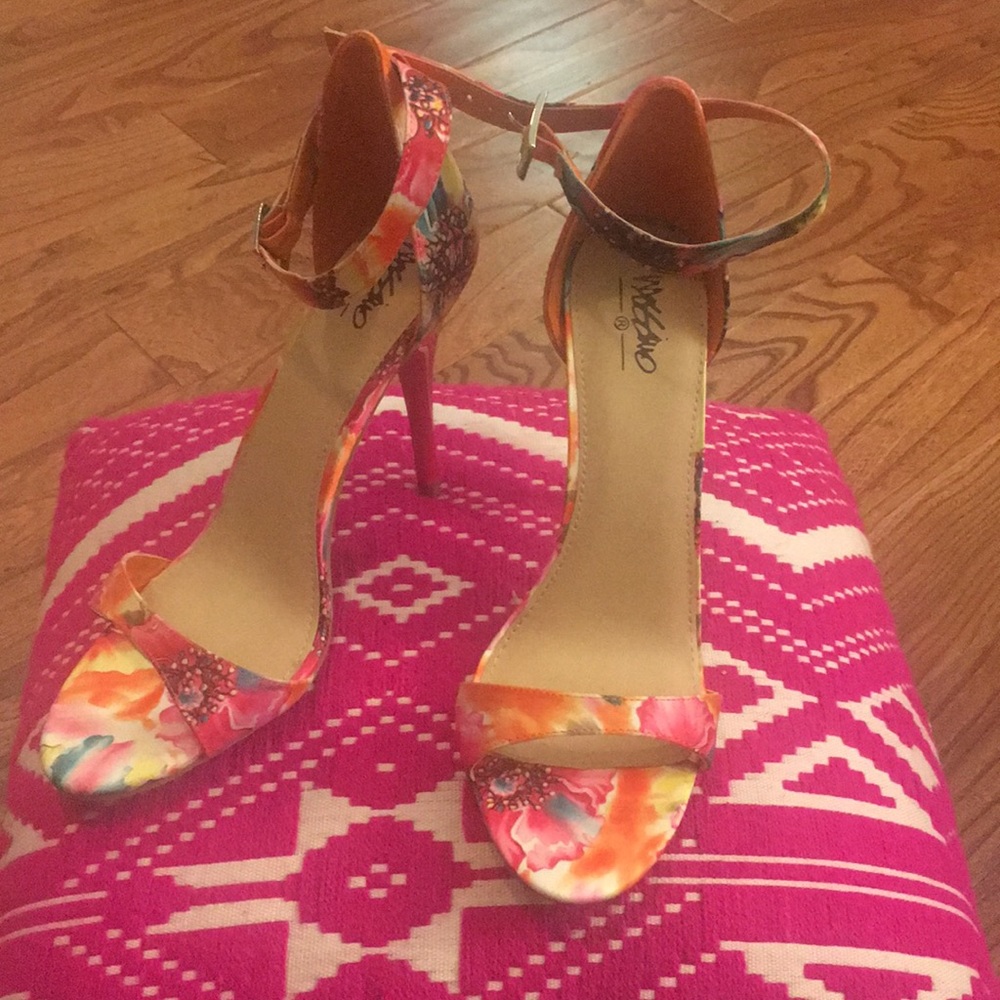 Floral Heels